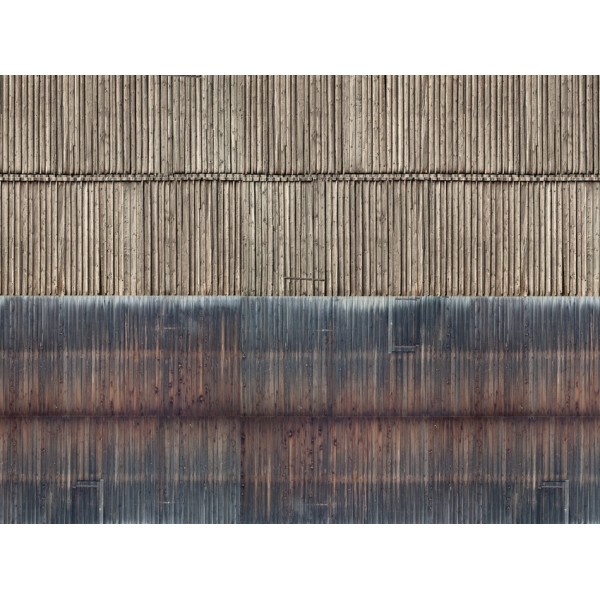 Wood wall textured cardboard Timber N gauge