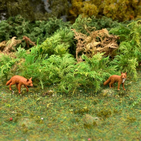 Fern Moss Bracken Fern any scale