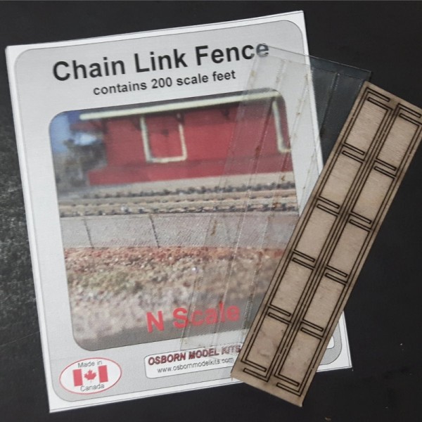 Chain Link Fence Kit N gauge OMK 3071