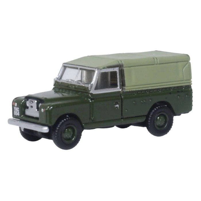 Land Rover Series 2 LWB Canvas Bronze Green TT 1:120 Scale Oxford Diecast 120LAN2011 Land Rover Series 2 LWB Canvas Bronze Green TT 1:120 Scale Oxford Diecast 120LAN2011