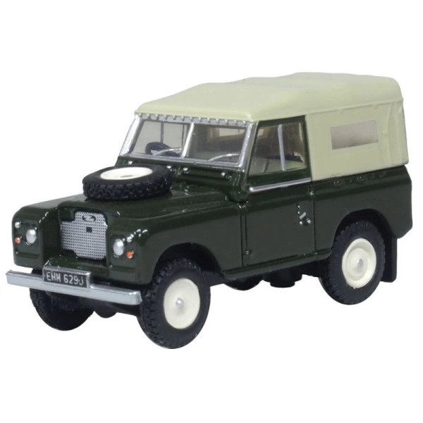 Land Rover Series 2A SWB Canvas Bronze Green OO 76LR2AS005 Land Rover Series 2A SWB Canvas Bronze Green OO 76LR2AS005