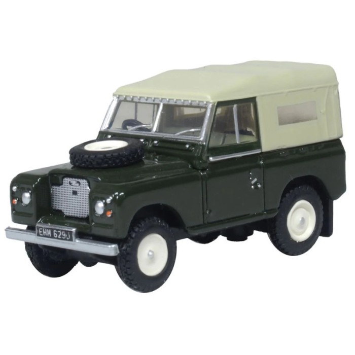 Land Rover Series 2A SWB Canvas Bronze Green OO 76LR2AS005 Land Rover Series 2A SWB Canvas Bronze Green OO 76LR2AS005
