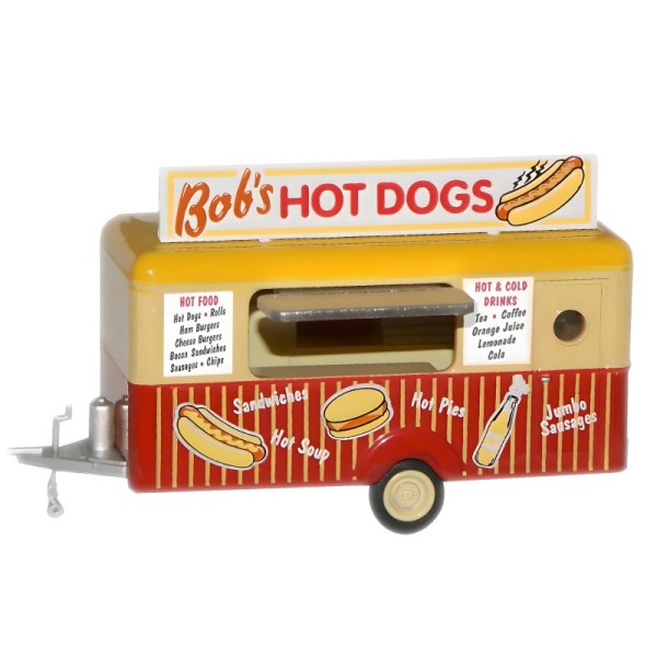 Bobs Hot Dogs Mobile Trailer OO 76TR001