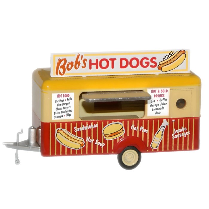 Bobs Hot Dogs Mobile Trailer OO 76TR001