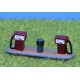 1960s Petrol Pumps N Gauge