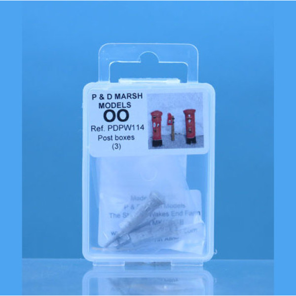 Post boxes OO 1:76 scale