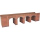 N gauge Viaduct in Red Brick Metcalfe PN140 N gauge Viaduct in Red Brick Metcalfe PN140