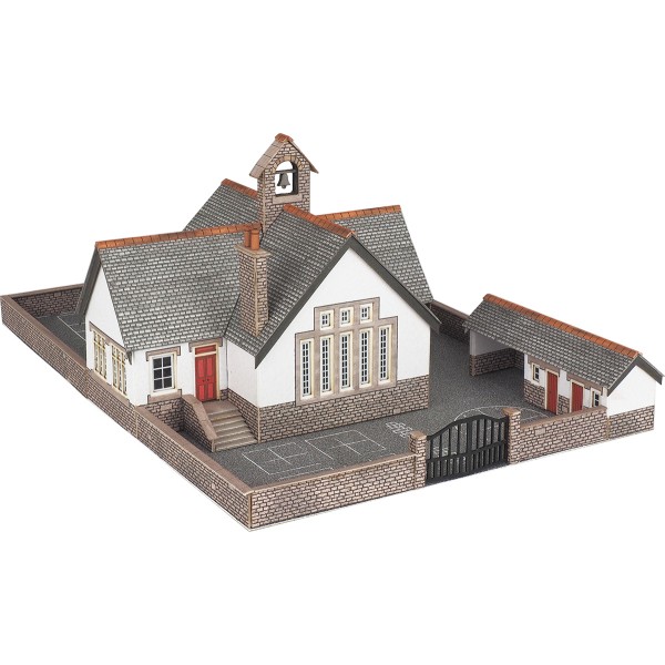 N gauge Village School Metcalfe PN153