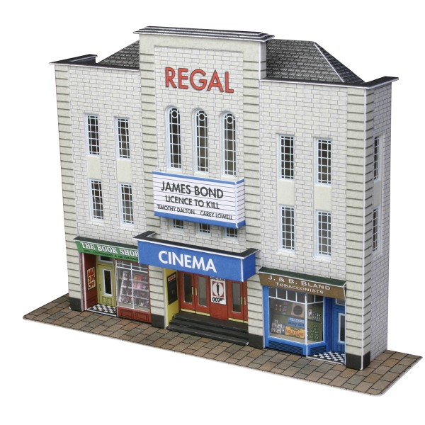 N gauge Low relief Cinema Metcalfe PN170