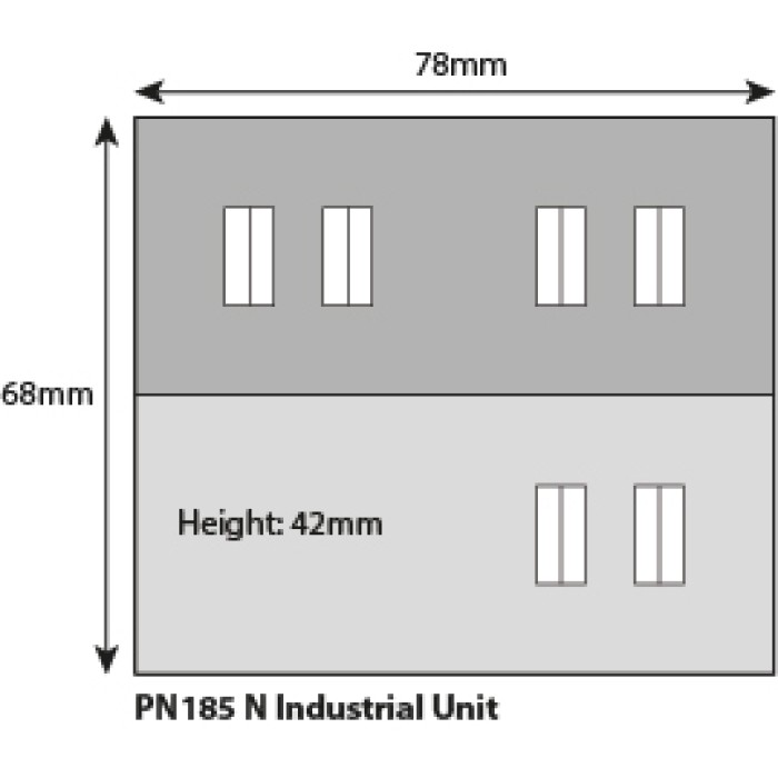 Industrial Unit Metcalfe PN185 N gauge