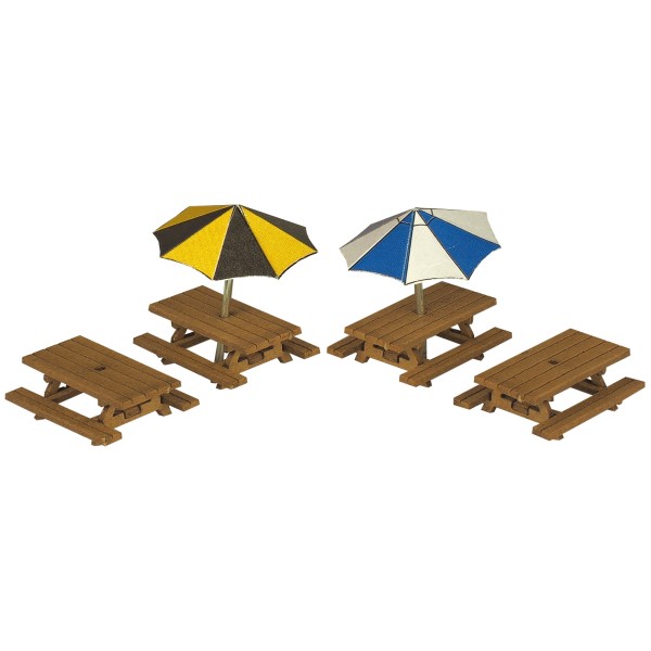 Picnic Tables  N gauge PN810