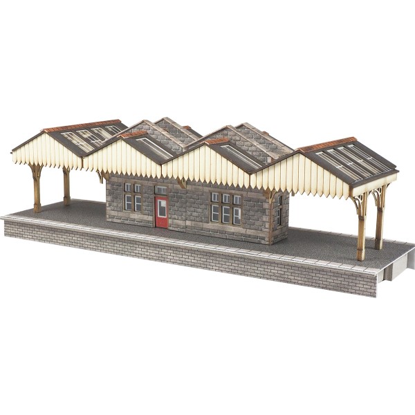 N gauge Island Platform Building Metcalfe PN922