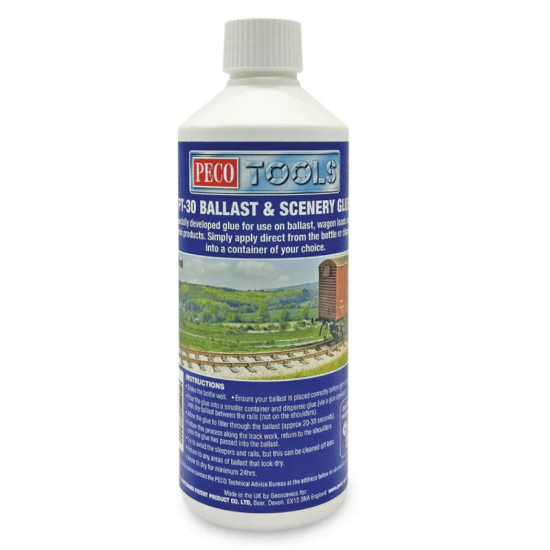 Model Railway Ballast and Scenery Glue Peco PT-30