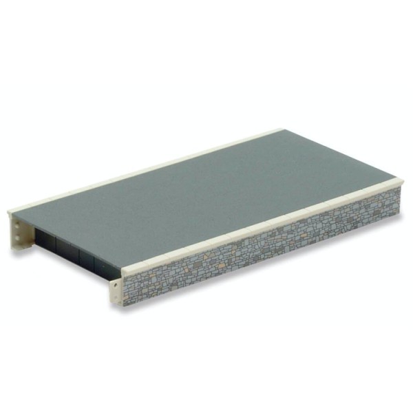  Platform Straight in Stone OO ST-291