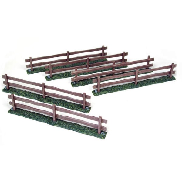 Wooden Fence 28mm
