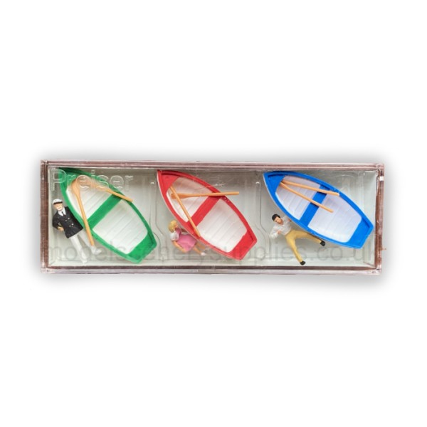Rowing Boats OO Preiser 10072