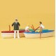 Rowing Boats OO Preiser 10072 Rowing Boats OO Preiser 10072