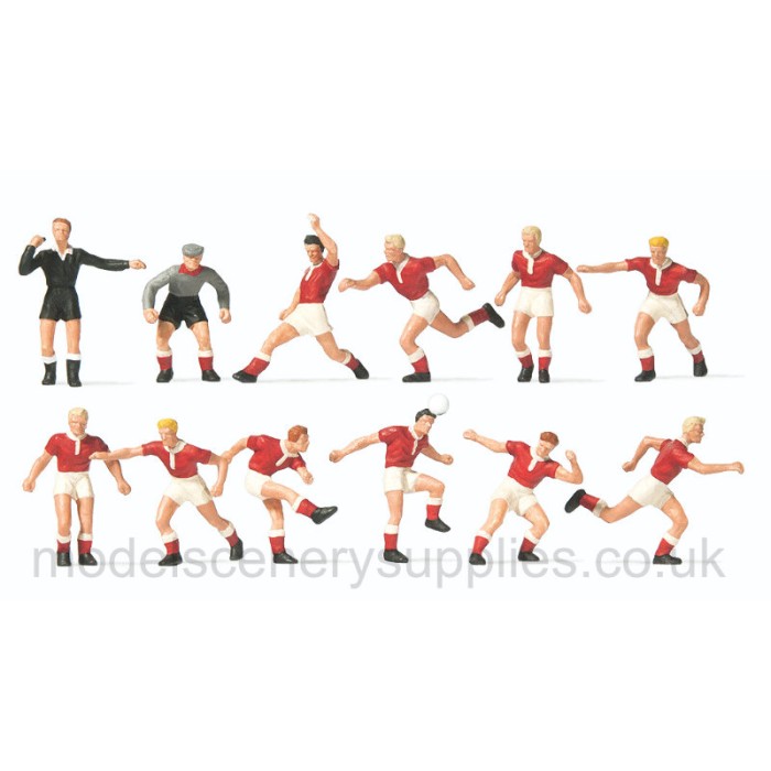 Football Soccer Team and Referee Exclusive Figure Sets OO Football Soccer Team and Referee Exclusive Figure Sets OO