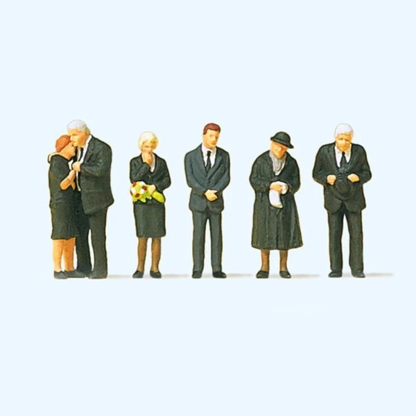 Funeral Mourners OO  Preiser 10521