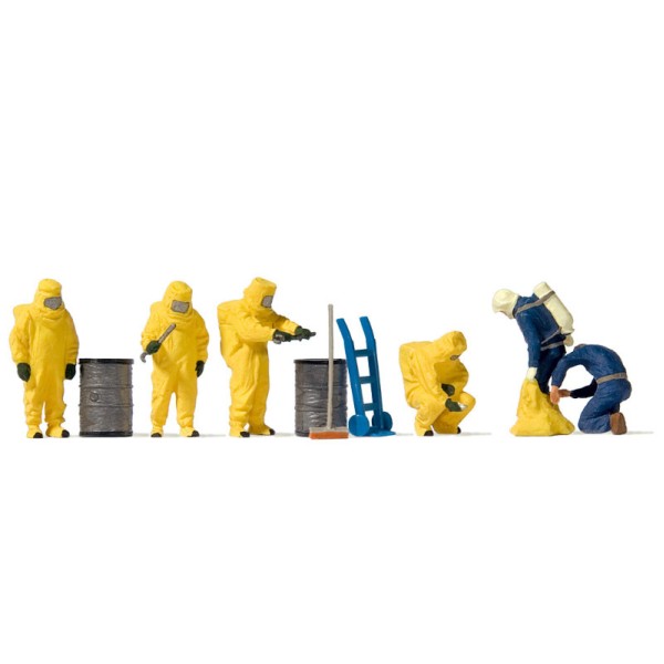 Chemical Suits OO  Preiser Exclusive Set 10733