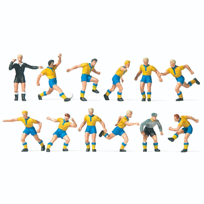 Football Soccer Team and Referee Exclusive Figure Sets OO Football Soccer Team and Referee Exclusive Figure Sets OO