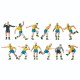 Football Soccer Team and Referee Exclusive Figure Sets OO Football Soccer Team and Referee Exclusive Figure Sets OO