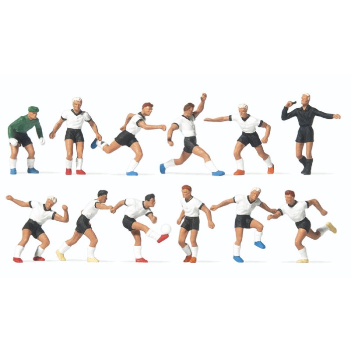Football Soccer Team and Referee Exclusive Figure Sets OO Football Soccer Team and Referee Exclusive Figure Sets OO