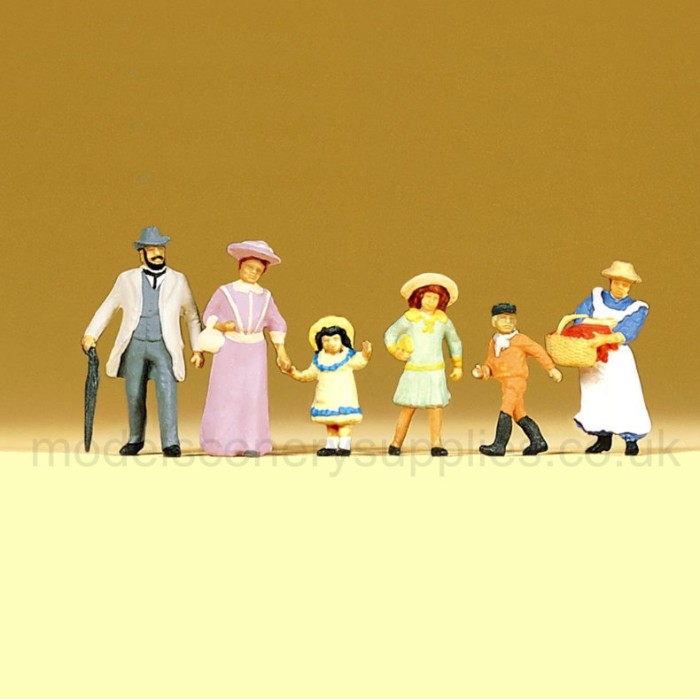 1900s family OO Preiser 12132 1900s family OO Preiser 12132