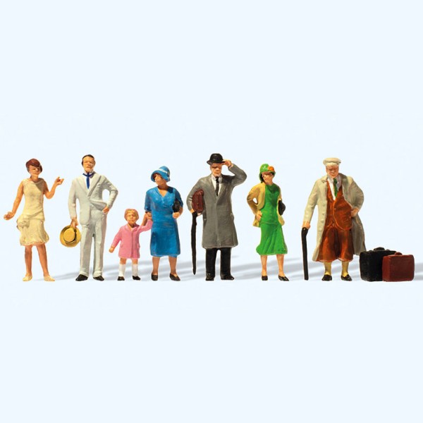1930s 40s People OO Preiser 12446