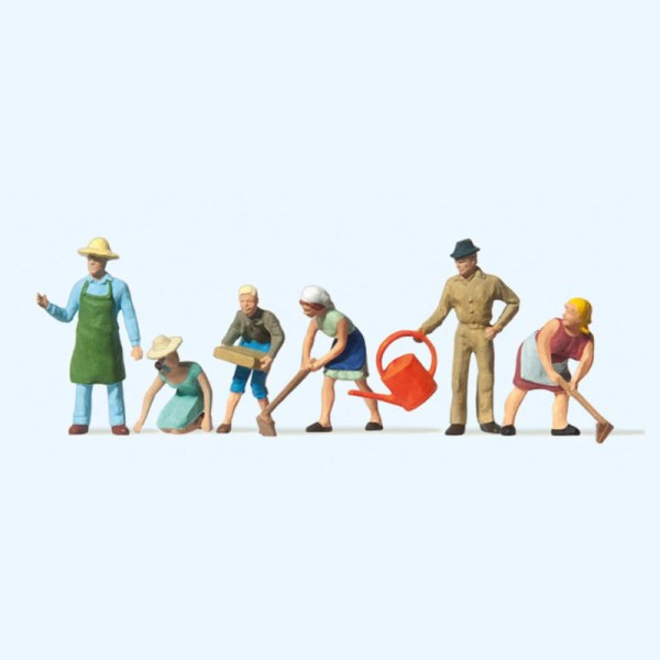 Gardeners in the Garden OO Preiser 14081