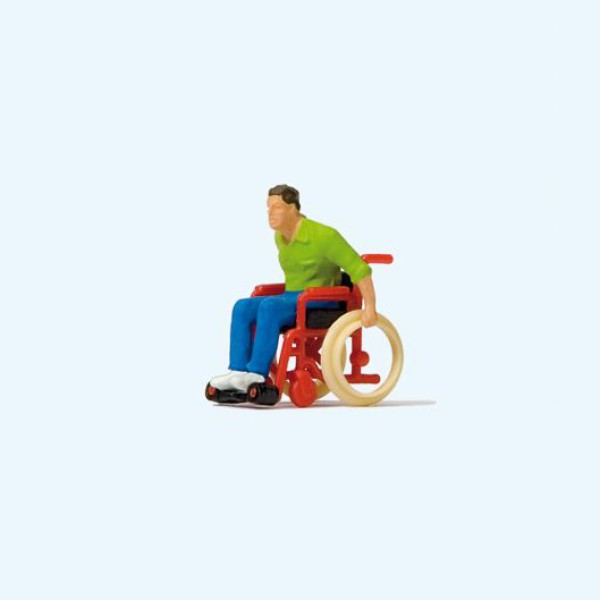 Man in A Wheelchair OO Preiser 28164
