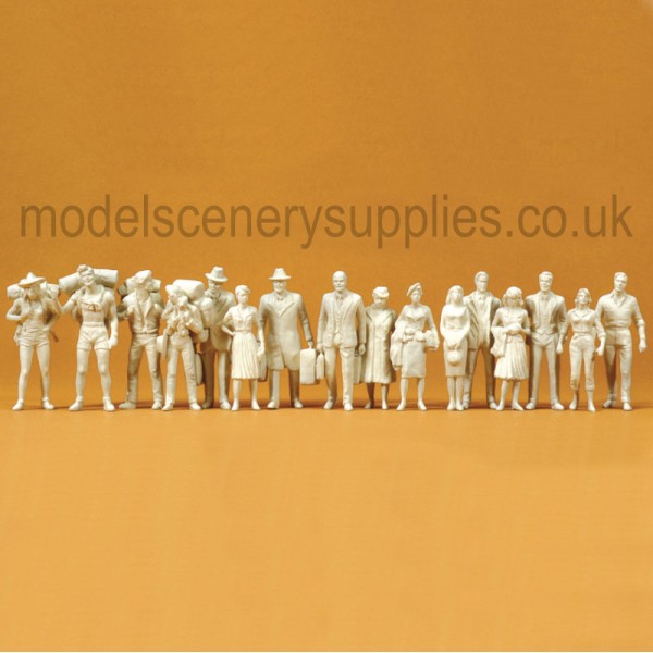 Unpainted Figures 1:43 O Gauge Preiser 65600