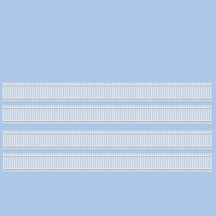 Trackside Fencing White N Gauge Ratio 244