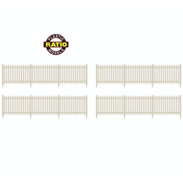 Concrete Pale Fencing OO Ratio 432