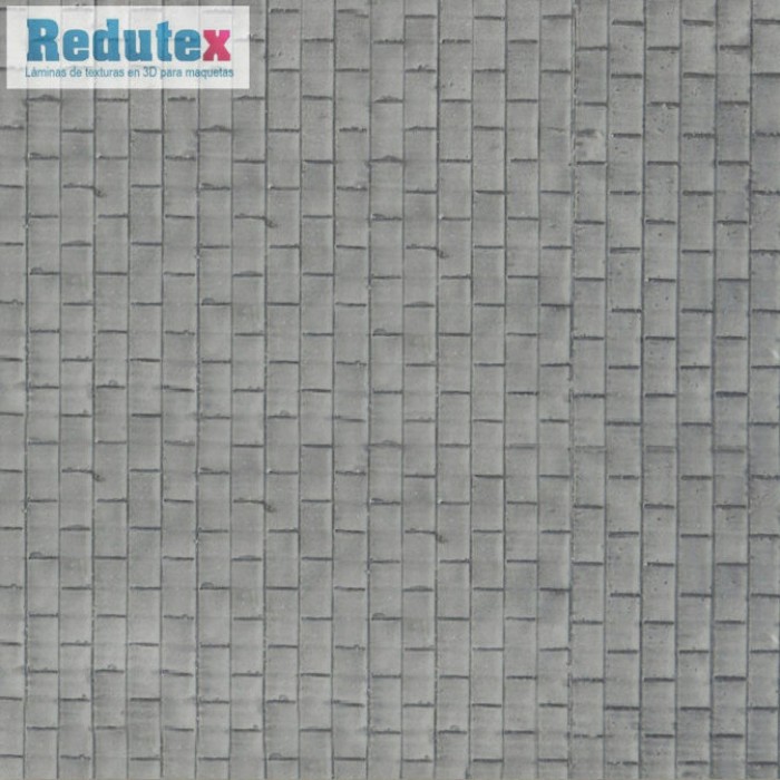 Pavement Textured 3D Sheet OO Gauge Redutex 076CL111