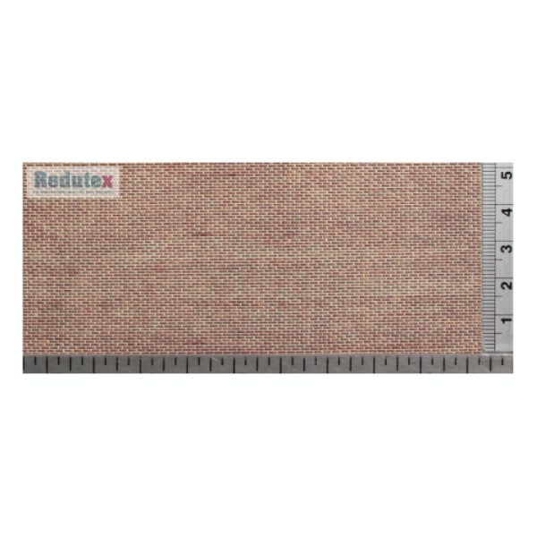 Brick Textured 3D Sheet N Gauge Plain Bond Brick 