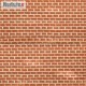Brick Textured 3D Sheet Gauge 1 Plain Bond Old Red Brick Scale 1:32 Redutex 032LV112 Brick Textured 3D Sheet Gauge 1 Plain Bond Old Red Brick Scale 1:32 Redutex 032LV112