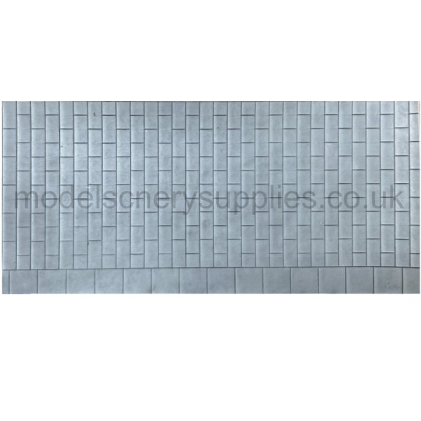 Pavement Textured 3D Sheet Gauge 1 Platform Surface Scale 1:32