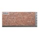 Brick Textured 3D Sheet O Gauge Plain Bond Red Brick Scale 1:43 Brick Textured 3D Sheet O Gauge Plain Bond Red Brick Scale 1:43
