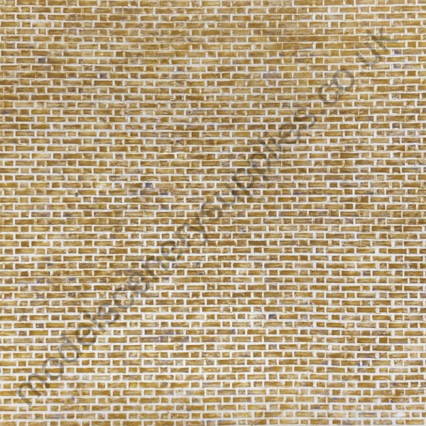 Brick Textured 3D Sheet O Gauge Flemish Bond Beige  Scale 1:43