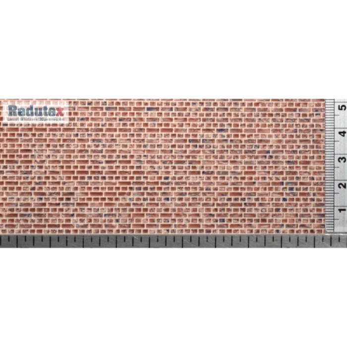 Brick Textured 3D Sheet O Gauge Engineering Brick Scale 1:43 Brick Textured 3D Sheet O Gauge Engineering Brick Scale 1:43