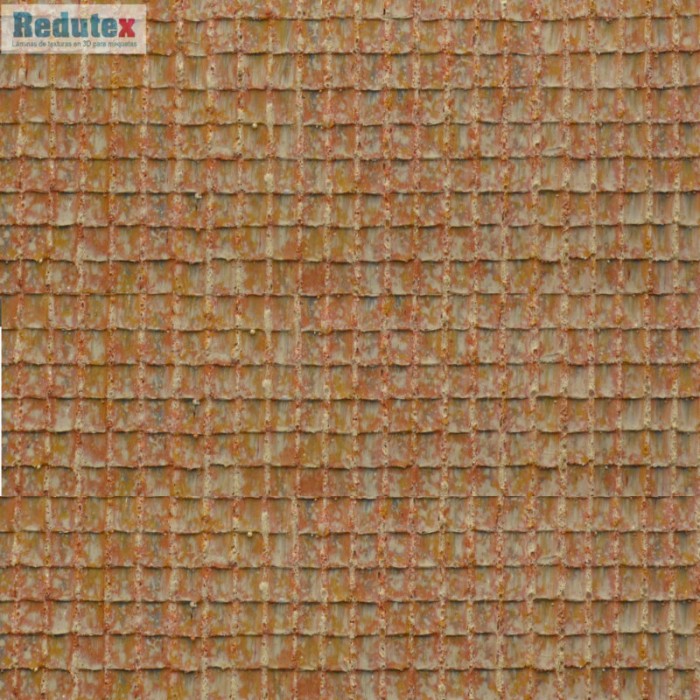 Roof Tile Textured 3D Sheet O Gauge 1:43 Redutex 043TC122 Roof Tile Textured 3D Sheet O Gauge 1:43 Redutex 043TC122