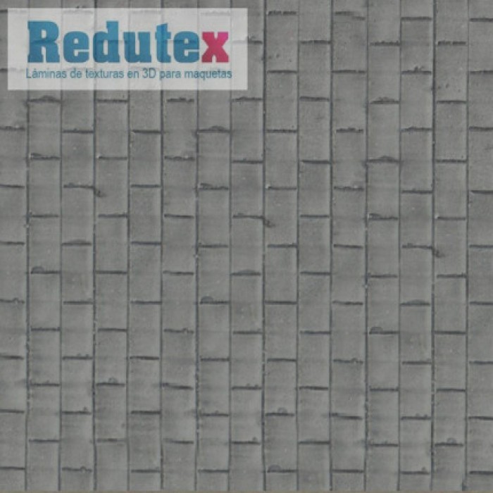 Pavement Textured 3D Sheet OO Gauge Redutex 076CL111 Pavement Textured 3D Sheet OO Gauge Redutex 076CL111