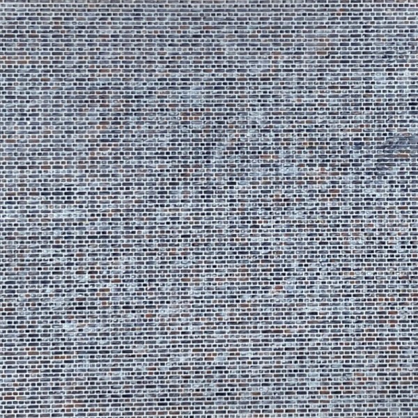 Brick Textured 3D Sheet OO Gauge Engineering Blue Brick Scale 1:76 Redutex 076LD824