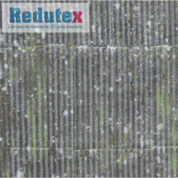 Asbestos or Tin Roof Textured 3D Sheet OO Gauge