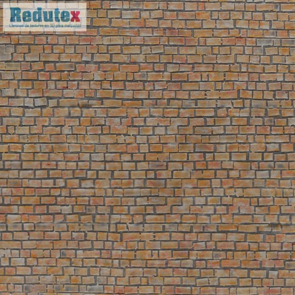 Stone Block Brick Textured 3D Sheet  Scale 1:87 Redutex 087BF122 Stone Block Brick Textured 3D Sheet  Scale 1:87 Redutex 087BF122