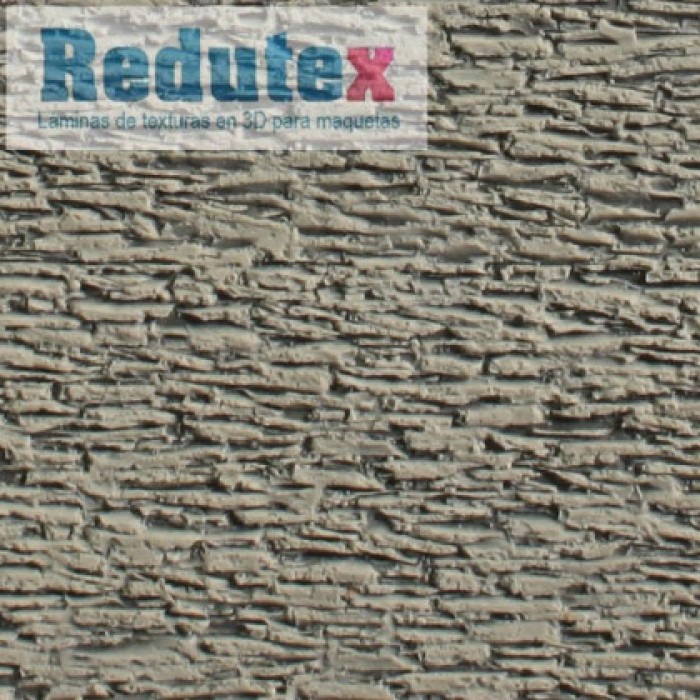 Dry Stone or Slate Wall Surface Textured 3D Sheet OO Gauge Dry Stone or Slate Wall Surface Textured 3D Sheet OO Gauge