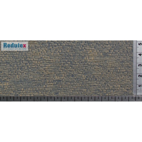 Stone Block Limestone Wall Surface Textured 3D Sheet OO Gauge 087BS214