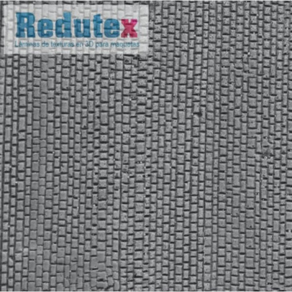 Stone Setts Road Textured 3D Sheet N Gauge Uneven Stone Setts