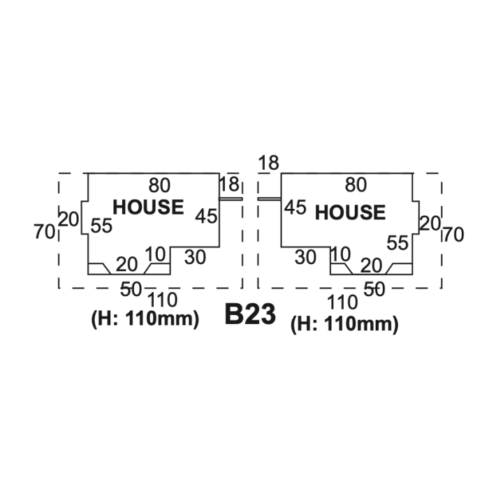 Two Detached Houses OO - Superquick B23